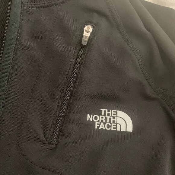 Womens North Face  Flight Series half-zip Black Hoodie long sleeve top - Picture 8 of 12